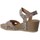 Schoenen Dames Sandalen / Open schoenen Calzados Penelope Penelope Collection 5754 Sandalias con Cuña de Mujer Beige
