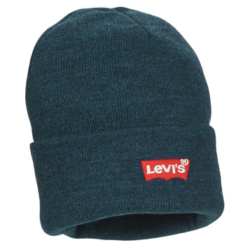 Accessoires Muts Levi's RED BATWING EMBROIDERED SLOUCHY BEANIE Blauw
