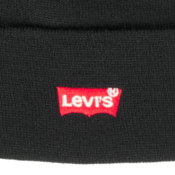 Levi's RED BATWING EMBROIDERED SLOUCHY BEANIE Zwart