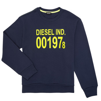 Textiel Kinderen Sweaters / Sweatshirts Diesel SGIRKJ3 Blauw