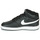 Schoenen Dames Hoge sneakers Nike COURT VISION MID Zwart / Wit
