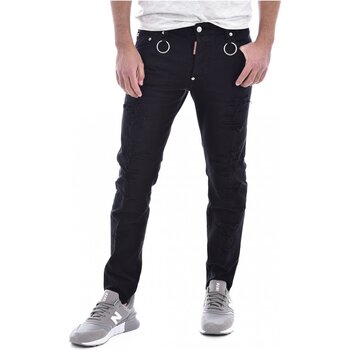 Textiel Heren Skinny Jeans Dsquared S74LB0493 Zwart