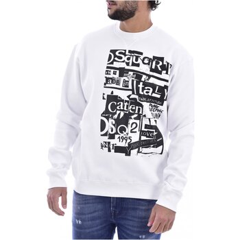 Textiel Heren Sweaters / Sweatshirts Dsquared S74GU0305 Wit