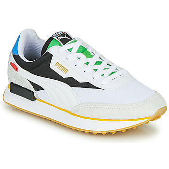 Schoenen Lage sneakers Puma FUTURE RIDER Unity Collection Wit / Zwart