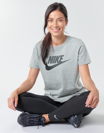 Nike W NSW TEE ESSNTL ICON FUTUR Grijs