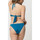 Textiel Dames Bikinibroekjes- en tops Luna Driehoekig zwempak topje zonder beugel Homonoia Blauw