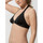 Textiel Dames Bikinibroekjes- en tops Luna Driehoekig zwempak topje zonder beugel Homonoia Zwart