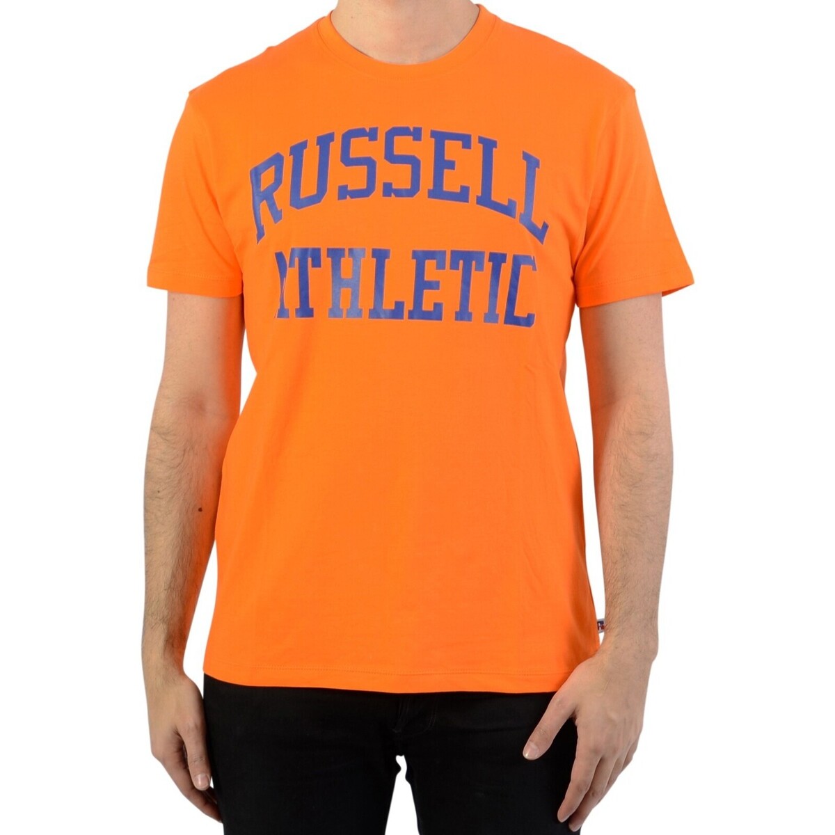 Textiel Heren T-shirts korte mouwen Russell Athletic 131037 Oranje