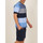 Textiel Heren Pyjama's / nachthemden Admas Homewear pyjamashorts t-shirt Stay Stripes blauw Blauw