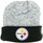 Accessoires Muts New-Era Bonnet Pittsburgh Steelers Grijs