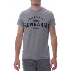 Textiel Heren T-shirts & Polo’s Hungaria  Grijs