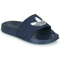 Schoenen Kinderen slippers adidas Originals ADILETTE LITE J Marine / Wit
