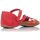 Schoenen Dames Sandalen / Open schoenen Interbios MANDEN  4476 Rood