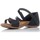 Schoenen Dames Sandalen / Open schoenen Interbios MANDEN  4476 Zwart