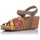 Schoenen Dames Sandalen / Open schoenen Interbios 5637 Oranje