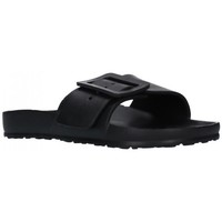 Schoenen Dames Leren slippers Kelara K02022 Mujer Negro Zwart