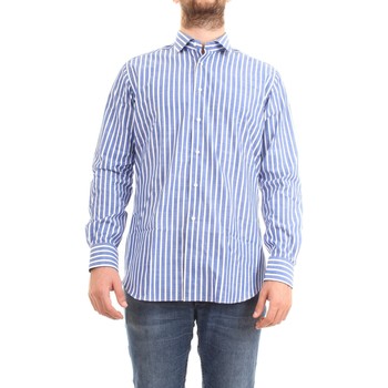 Textiel Heren Overhemden korte mouwen Xacus 61201.002 Blauw