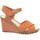 Schoenen Dames Sandalen / Open schoenen Clarks Flex sun Oranje