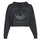 Textiel Dames Sweaters / Sweatshirts adidas Originals CROP HOODIE Zwart