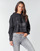 Textiel Dames Sweaters / Sweatshirts adidas Originals CROP HOODIE Zwart