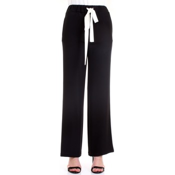 Textiel Dames 5 zakken broeken Lanacaprina PF2250 Zwart