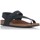 Schoenen Heren Sandalen / Open schoenen Interbios MANDEN  9512 Zwart