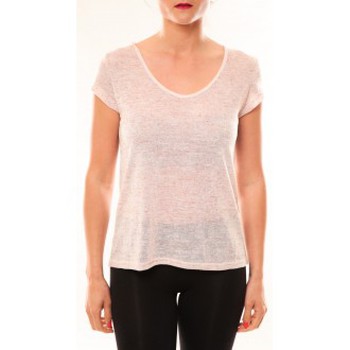 Textiel Dames T-shirts korte mouwen Meisïe T-Shirt 50-606SP15 Rose Roze