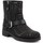 Schoenen Dames Hoge sneakers Geox D New Virna K D6451K-02243-C9999 Zwart