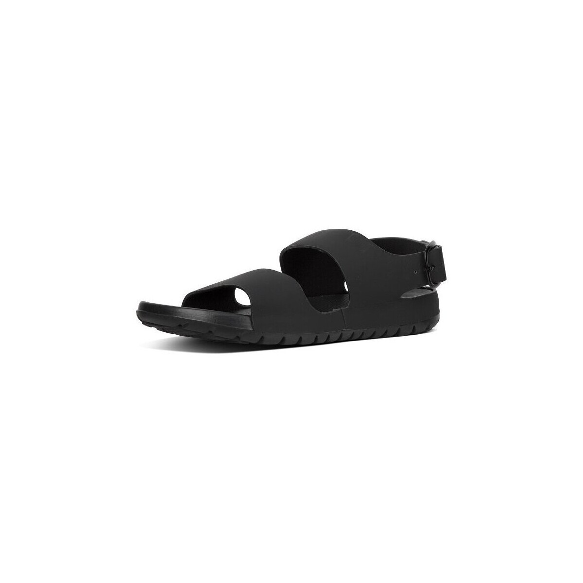Schoenen Heren Sandalen / Open schoenen FitFlop LIDO TM BACK-STRAP SANDALS IN NEOPRENE BLACK Zwart