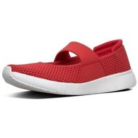 Schoenen Dames Ballerina's FitFlop AIRMESH MARY JANES - PASSION RED Goud