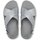 Schoenen Dames Sandalen / Open schoenen FitFlop LULU LEATHER BACK-STRAP SANDALS SILVER Zwart