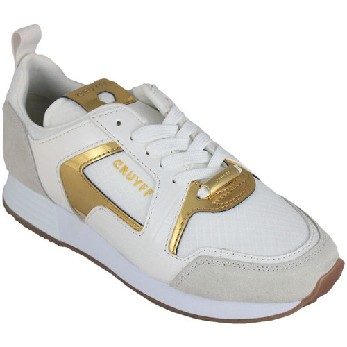 Cruyff Lusso CC5041201 310 White/Gold Schoenen Sneakers Dames €