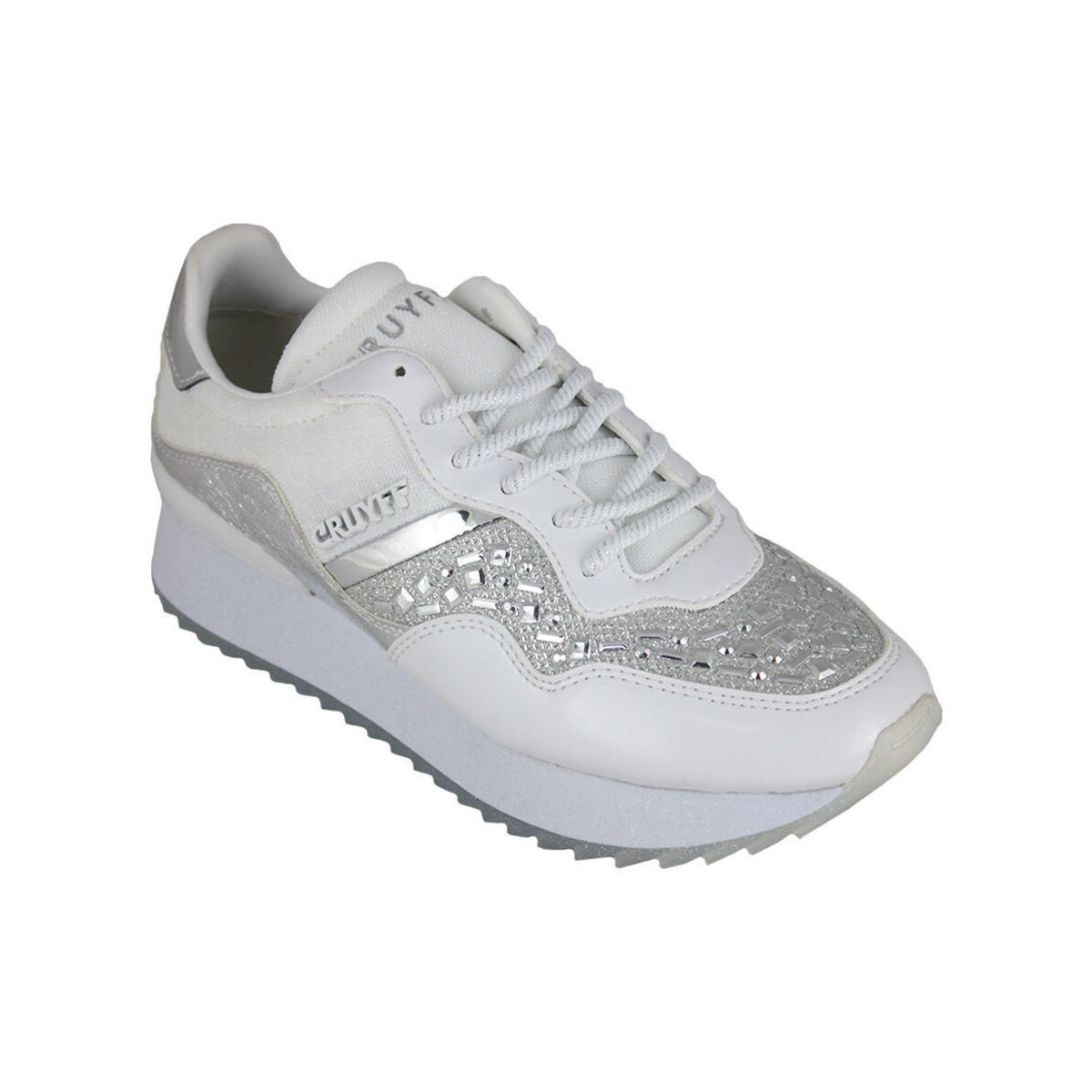 Schoenen Dames Sneakers Cruyff Wave embelleshed CC7931201 410 White Wit
