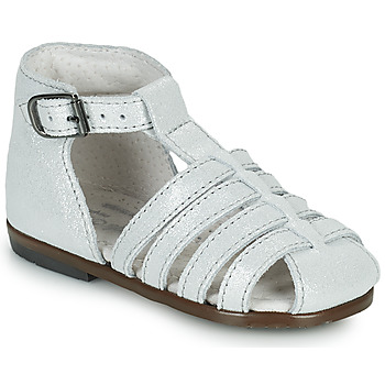 Schoenen Meisjes Sandalen / Open schoenen Little Mary JULES Zilver