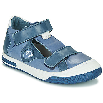 Schoenen Jongens Lage sneakers Little Mary LORENZO Blauw