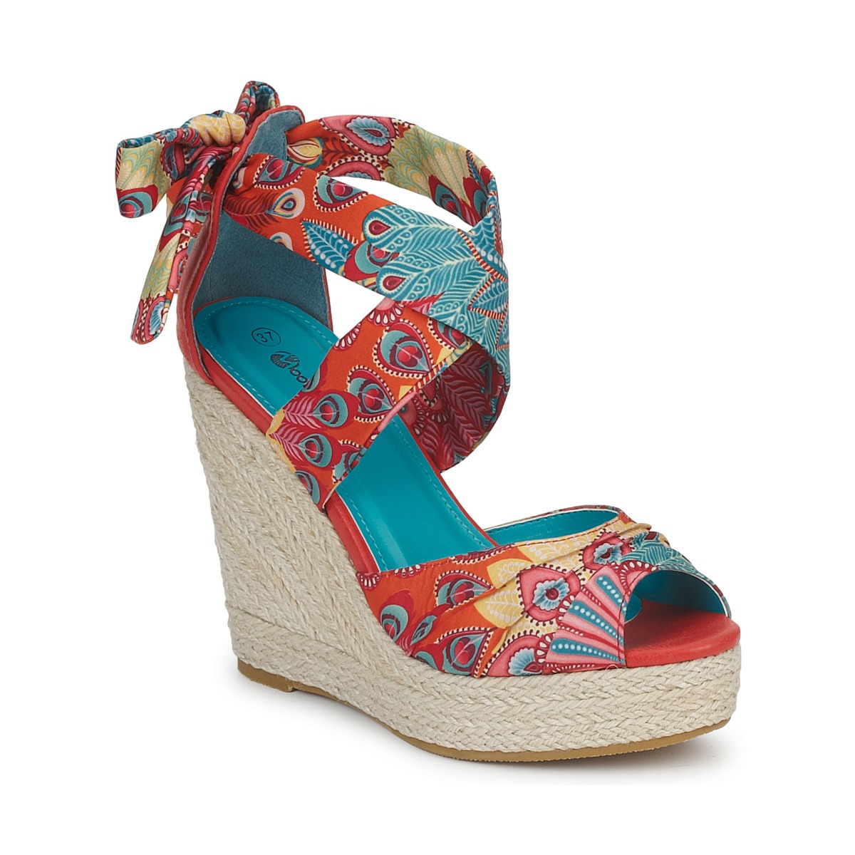 Schoenen Dames Sandalen / Open schoenen Moony Mood EFIRNIL Multicolour