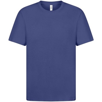 Textiel Heren T-shirts met lange mouwen Casual Classics  Blauw
