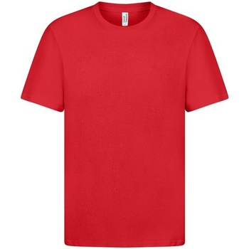 Textiel Heren T-shirts met lange mouwen Casual Classics  Rood