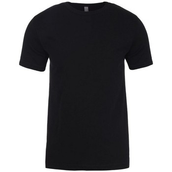 Textiel T-shirts met lange mouwen Next Level NX3600 Zwart