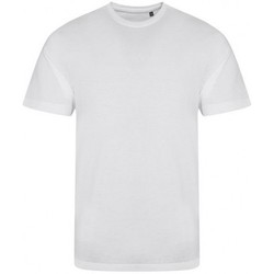 Textiel Heren T-shirts met lange mouwen Awdis JT001 Wit