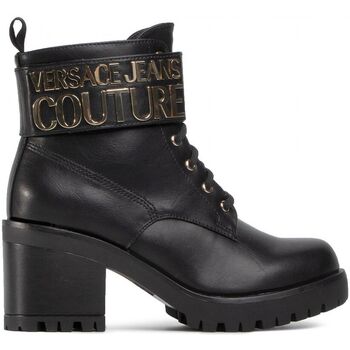 Schoenen Dames Enkellaarzen Versace VZAS90 Zwart