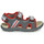 Schoenen Jongens Sandalen / Open schoenen Geox JR SANDALE STRADA Grijs / Rood