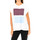 Textiel Dames T-shirts korte mouwen Calvin Klein Jeans J20J208605-901 Wit
