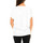Textiel Dames T-shirts korte mouwen Calvin Klein Jeans J20J208605-901 Wit