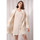Textiel Dames Pyjama's / nachthemden Admas Nachtjapon met lange mouwen Soft Forest ivoor Wit