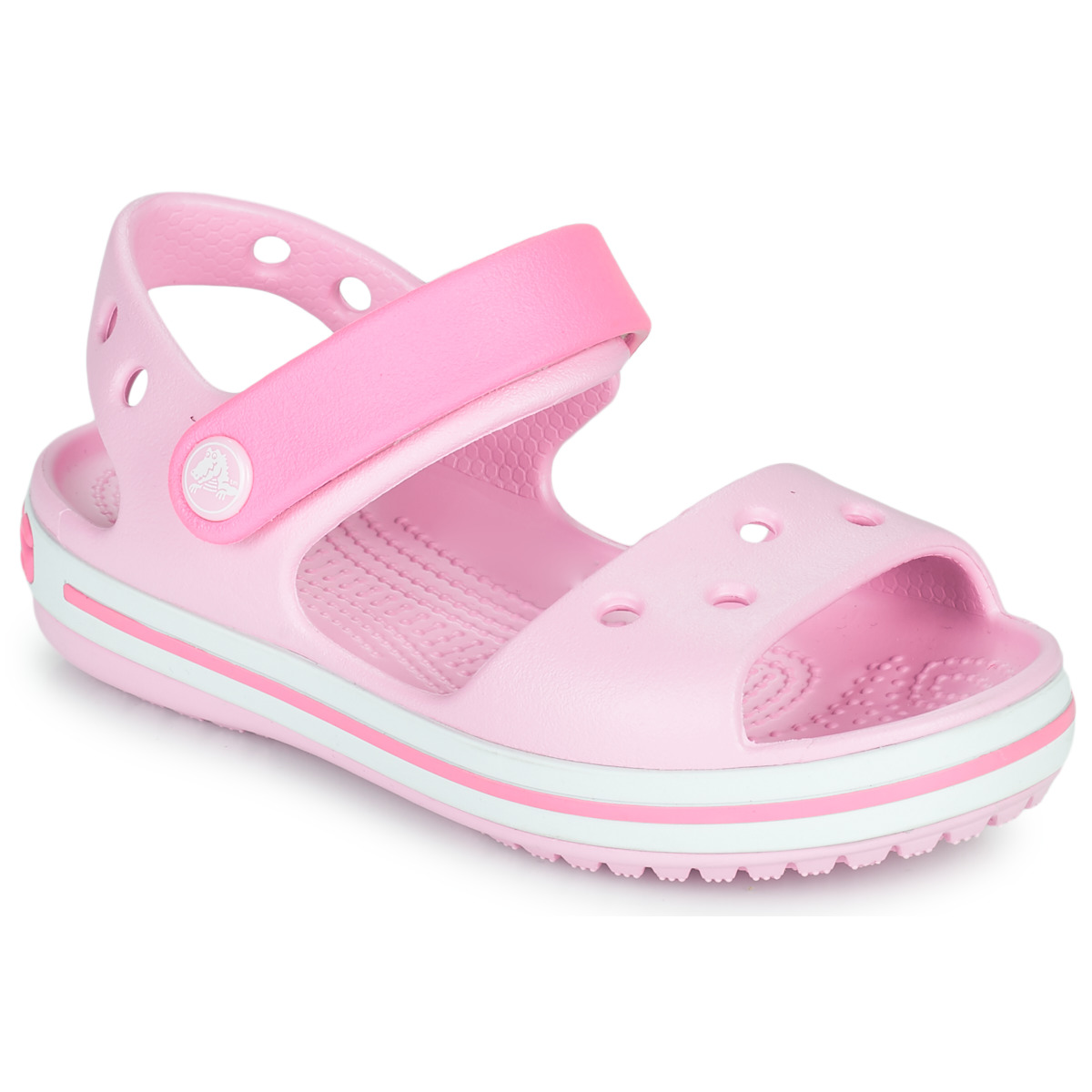 Crocs Crocband Sandal Kids 12856-6GD, Kinderen, Roze, sportsandalen, maat: 34/35 EU
