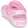 Schoenen Meisjes Sandalen / Open schoenen Crocs CROCBAND SANDAL KIDS Roze