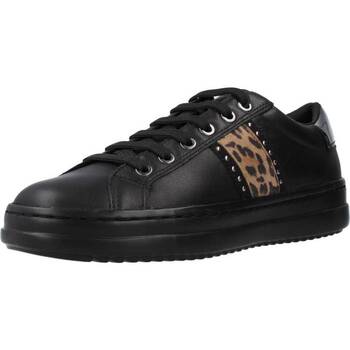 Schoenen Dames Sneakers Geox D PONTOISE Zwart