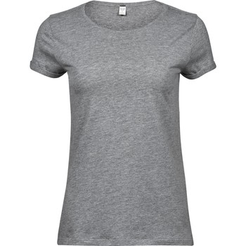 Textiel Dames T-shirts met lange mouwen Tee Jays T5063 Grijs