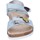 Schoenen Meisjes Sandalen / Open schoenen Smiley BK510 Blauw